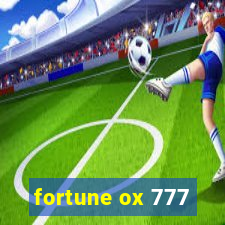 fortune ox 777